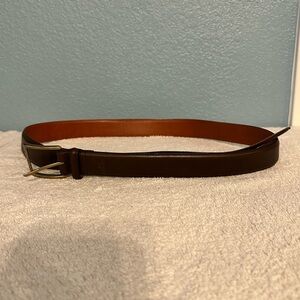 Polo Ralph Lauren Classic Brown Leather Belt